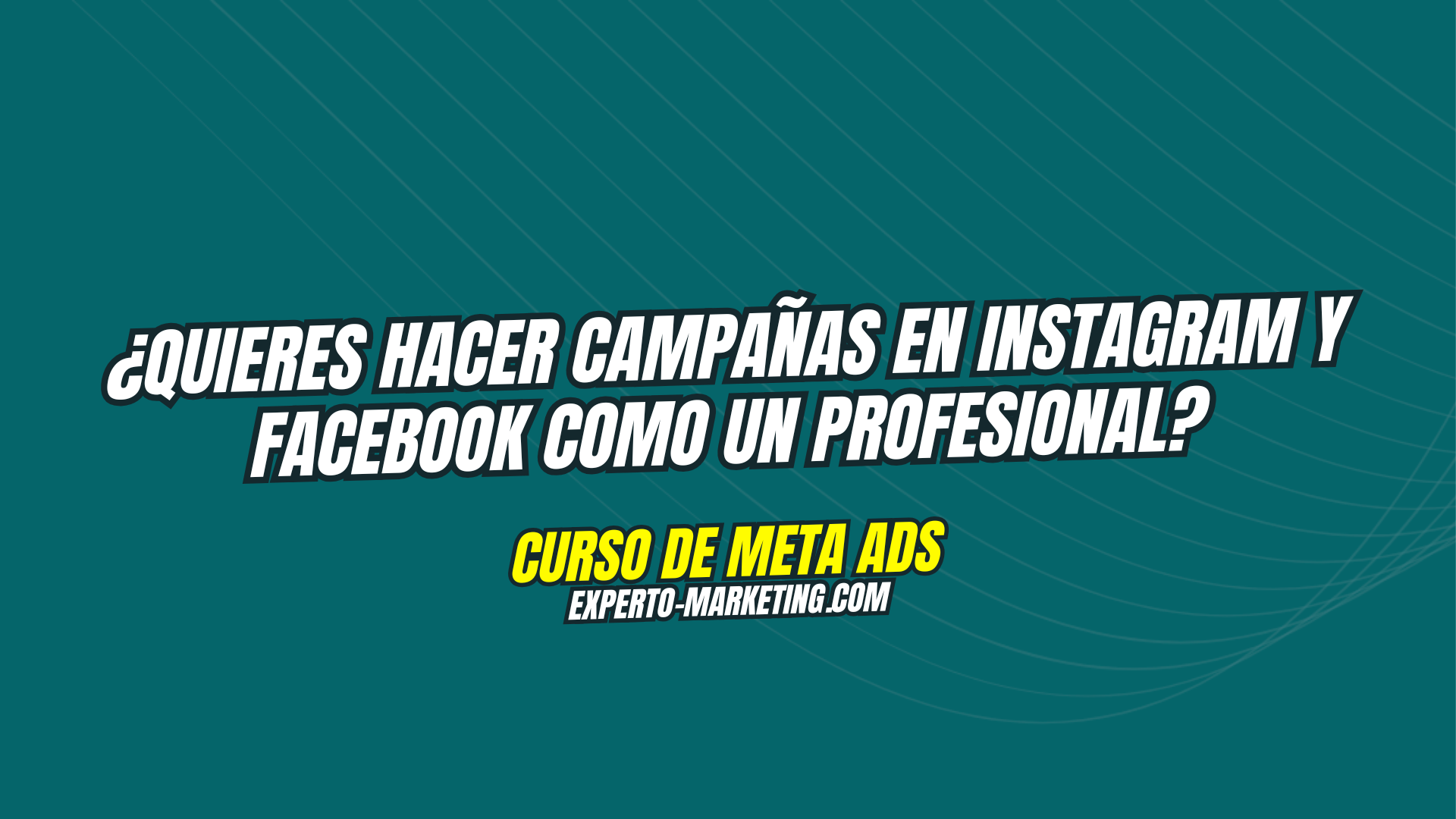 Clase gratuita de Meta Ads
